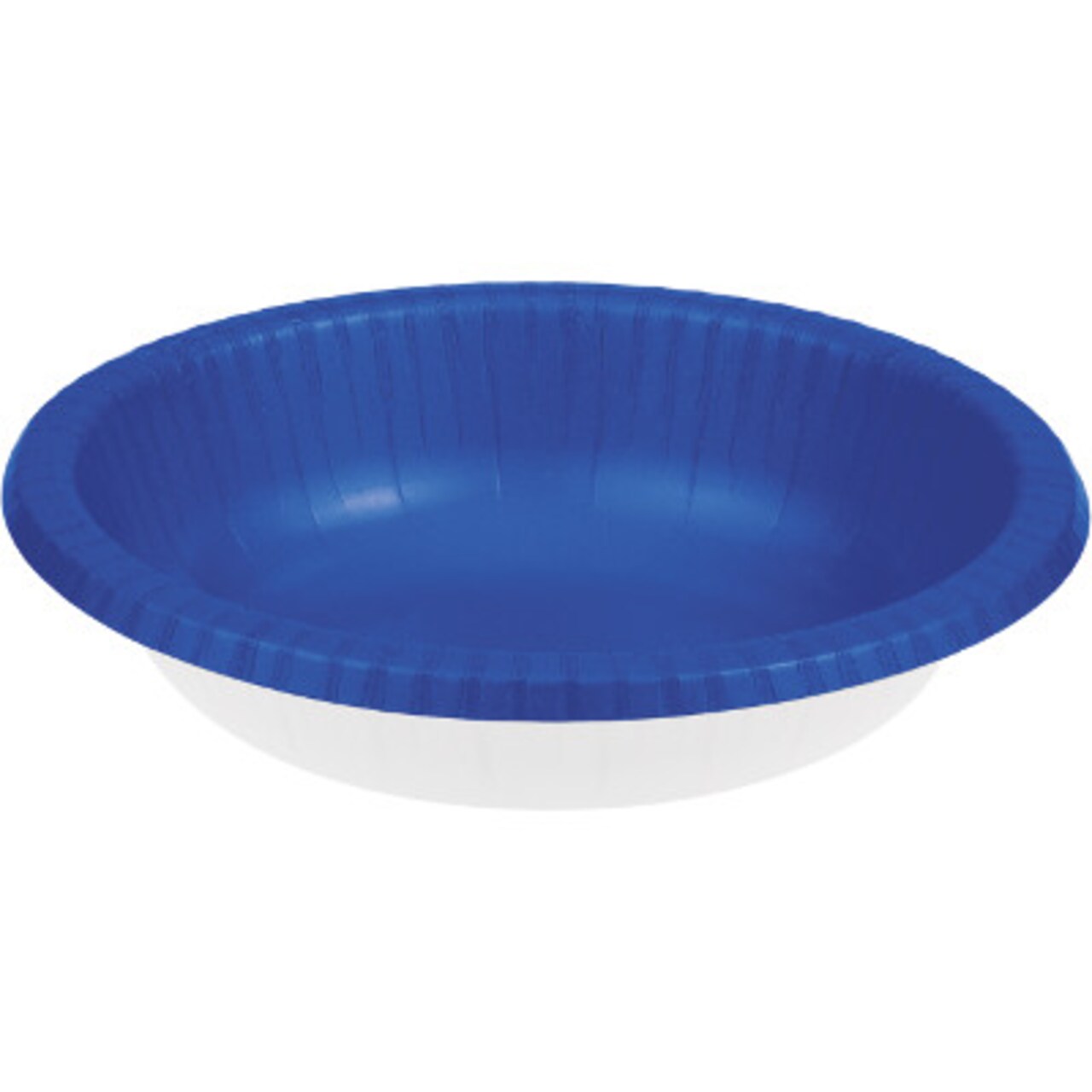 Party Central Disposable Paper Party Banquet Dinner Bowls - 20 oz - Cobalt Blue - Club Pack of 200